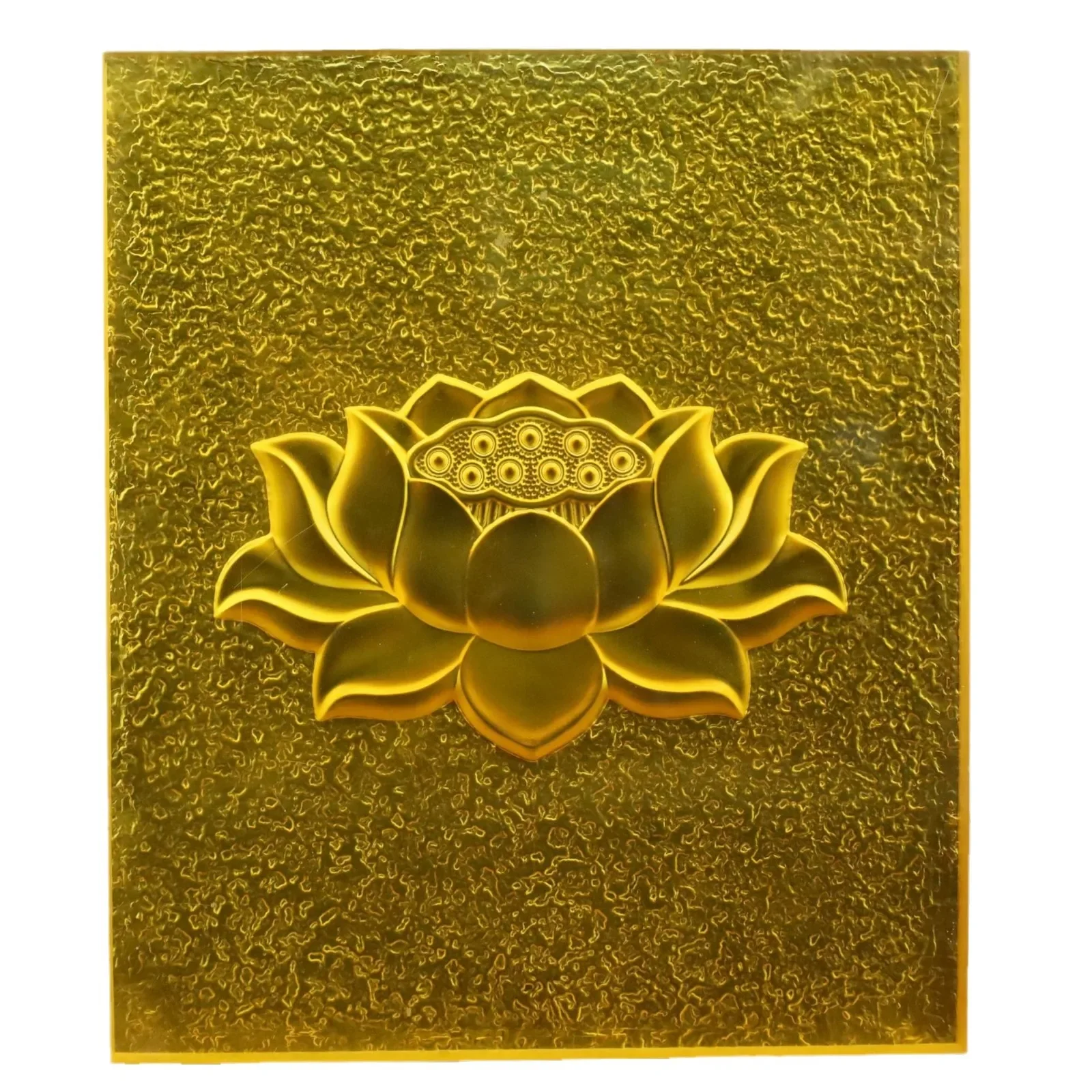 

Fengming glazed custom ancient glazed Buddha brick lotus brick temple project Wanfo wall Buddhist niche tablet decoration brick