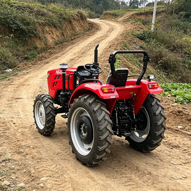 

Customized 4WD Tractor for Orchards and Farmlands, Four‑Wheel Rotary Tiller, Wheeled Plowing Machine, Upgraded Plowing Machine