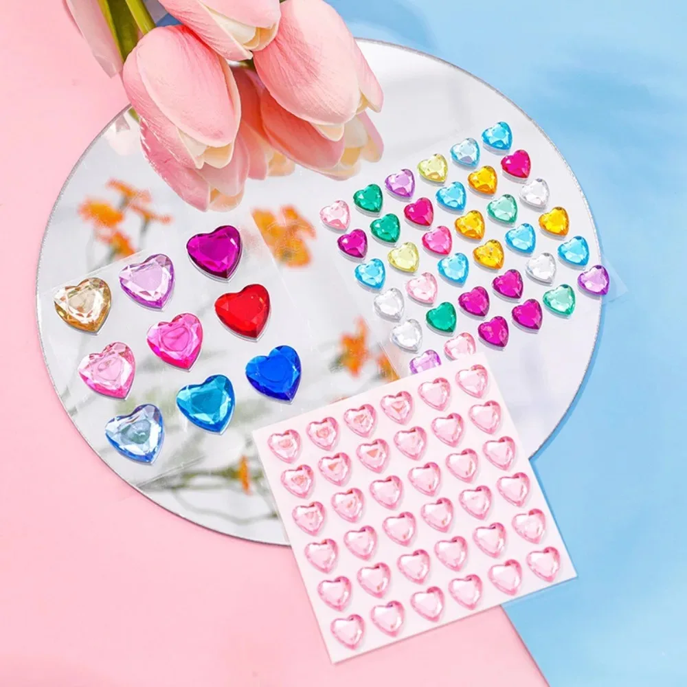 3D Crystal Diamond Sticker Girl Beautiful Sticker Toys For Children On Scrapbook Phone Laptop Gifts Cute Stationary