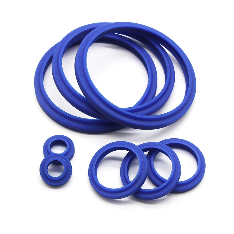 Polyurethane（PU）DH/DHS Dustband DustProof Piston Rod Ring Shaft Sealing Grooved Hydraulic Cylinder Gasket Oil Seal ID 11.2-205mm