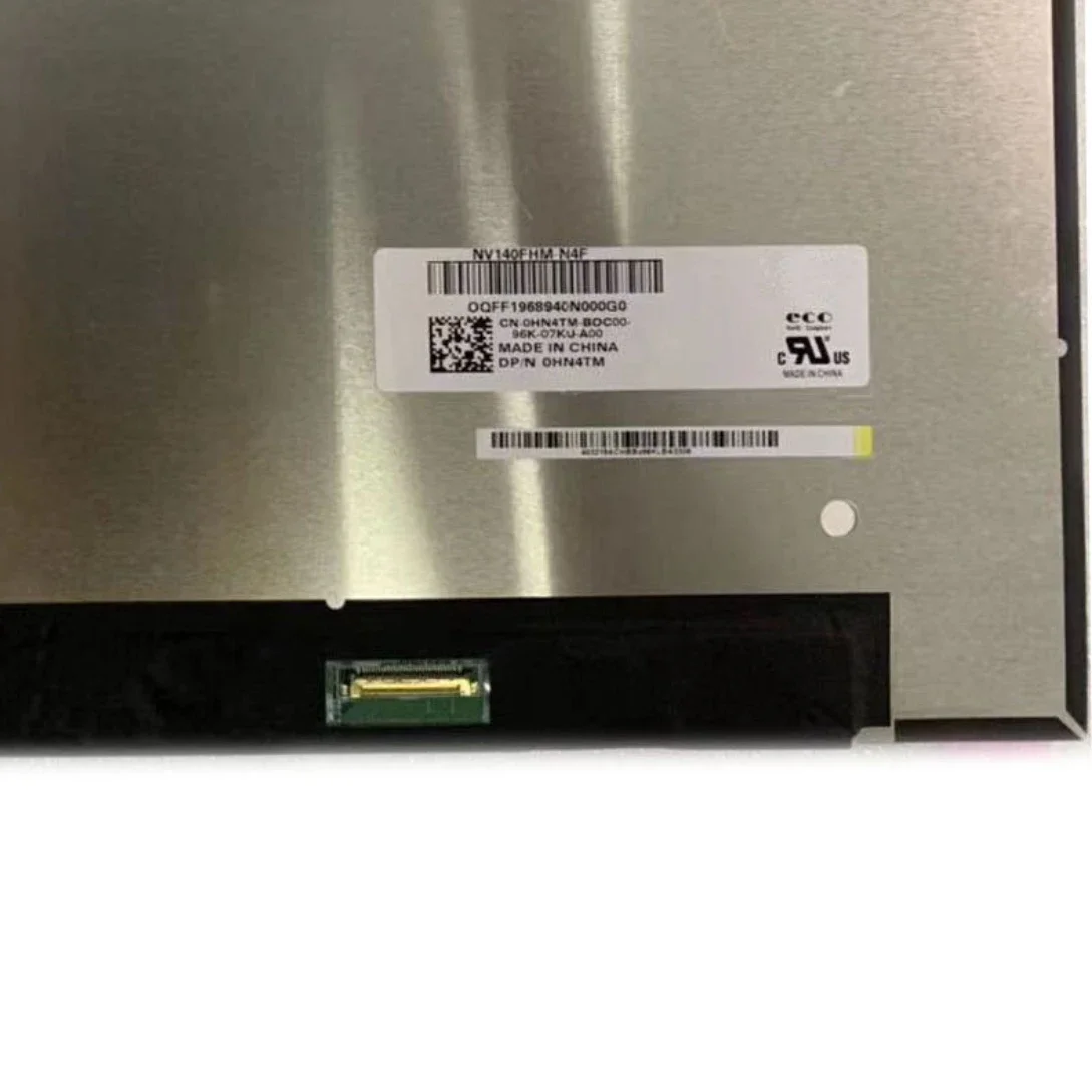 NV140FHM-N4F 14.0 Polegadas PAINEL DE EXIBIÇÃO Matriz 1920x1080 30 pinos EDP LED TELA LCD
