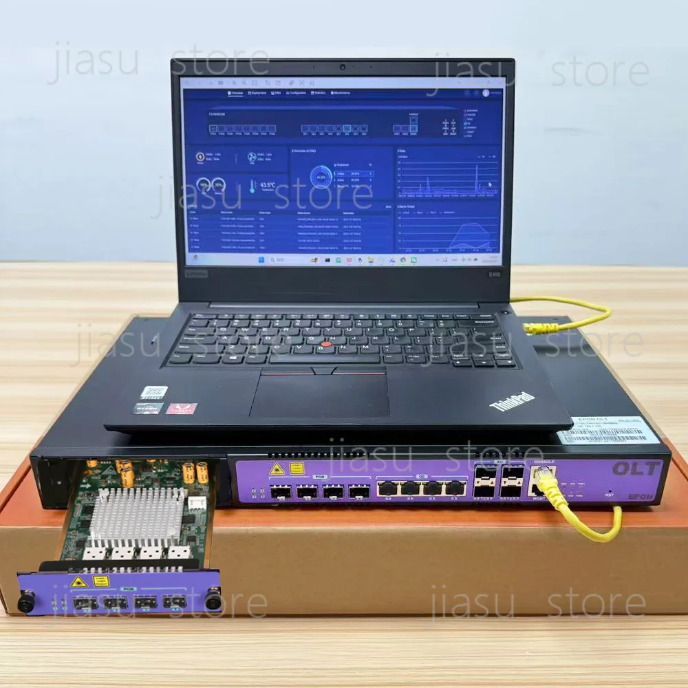 Pluggable GEPON  4/8 Puertos Cdata FD1304E-B1 FTTH Fiber Optical Wolck 4 8 PON Ports EPON OLT