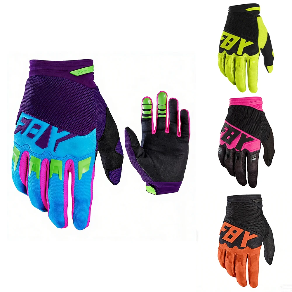 

Fashion Motorcycle Cycling Windproof Gloves Four Seasons Sandproof Unisex Motorcycle Off-Road Endurance Race Sports Gloves