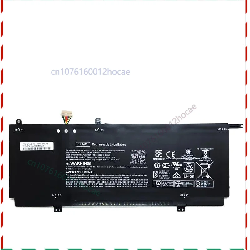 

Оригинальный аккумулятор 61,4 Втч sp04xl spo4xl HSTNN-IB8R для кабриолета HP Spectre x360 13t-ap000 touch 13-ap0008ca 13-ap0000tu