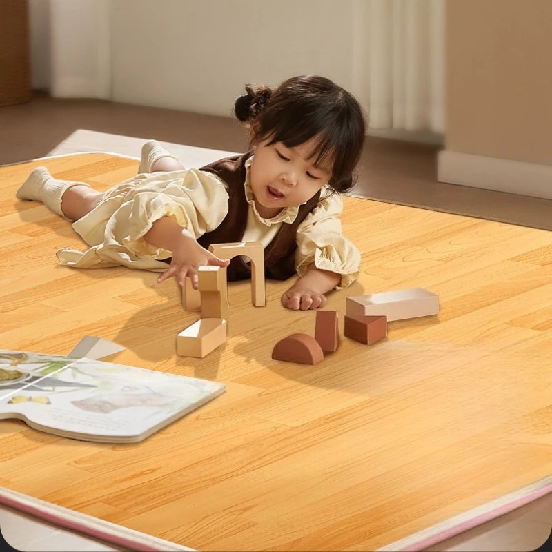 Graphene Removable Heated Mat, Washable Baby Play Mat, Living Room Electric Pad, Precise Temp Control Home Heating Mat