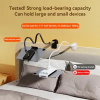 Tablet Stand for Desk Clip Rotating Lazy Flexible Gooseneck Clamp Universal Long Arm Mount for Ipad Bed Desk Mobile Phone Holder