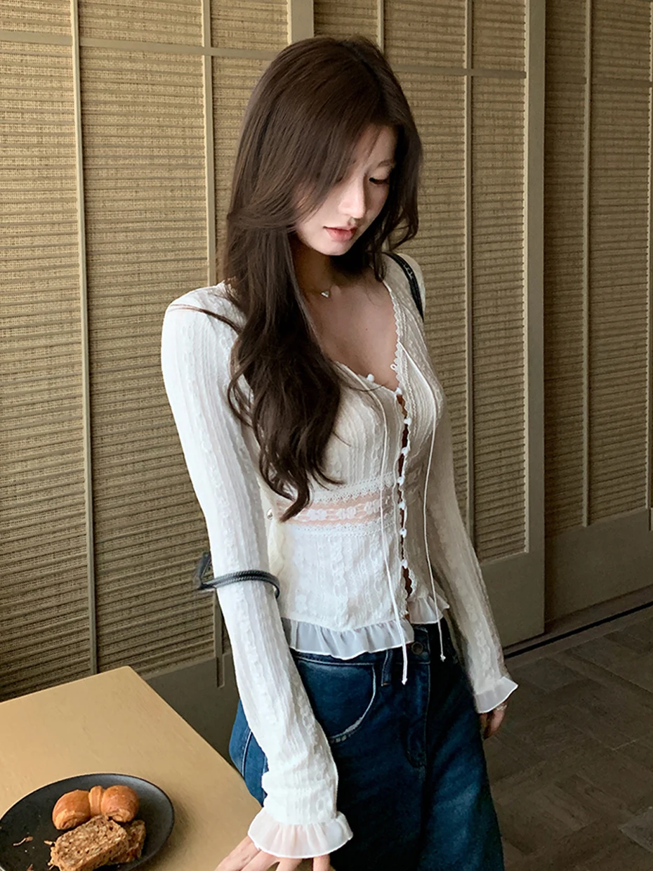 

Lightweight Soft Lyocell Long Sleeve Open Cardigan Women's Summer Casual Loose Outerwear Casual Sun Protection Air Conditioni...