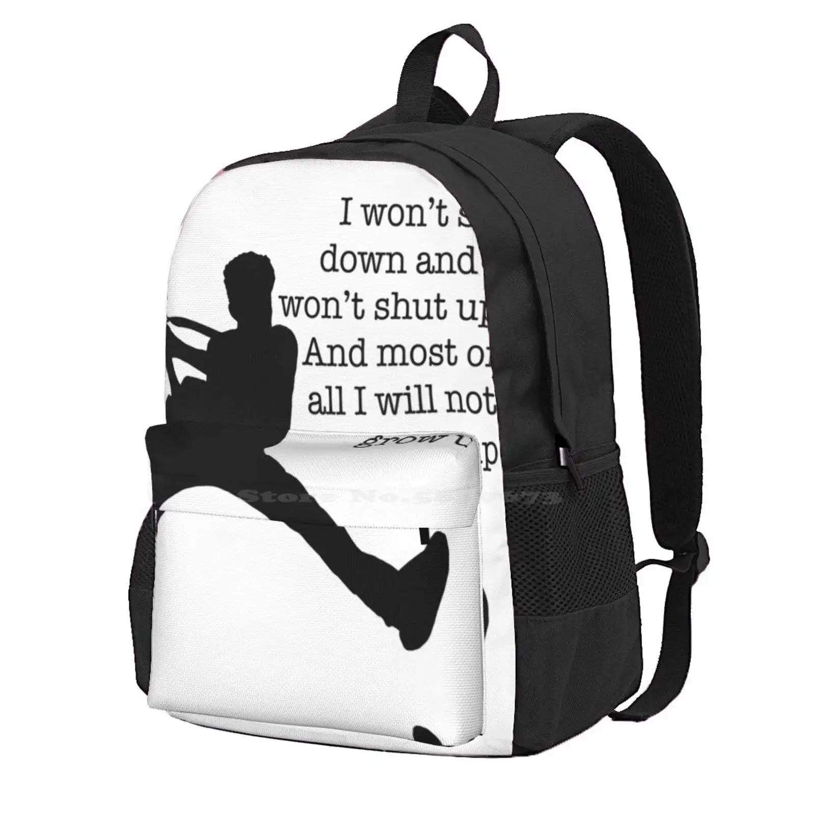 Photosynthesis - Frank Turner Hot Sale Schoolbag Backpack Fashion Bags Frank Turner Silhouettes Sit Down Shut Up Grow Up