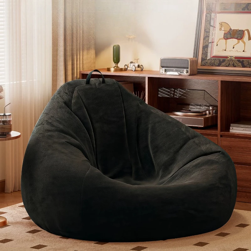 Small Bean Bag Sofas Modern Bean Bag Sofas Floor Single Sofa Soft Cushioned Relax With Filling Pouffe Chambre Patio Furniture