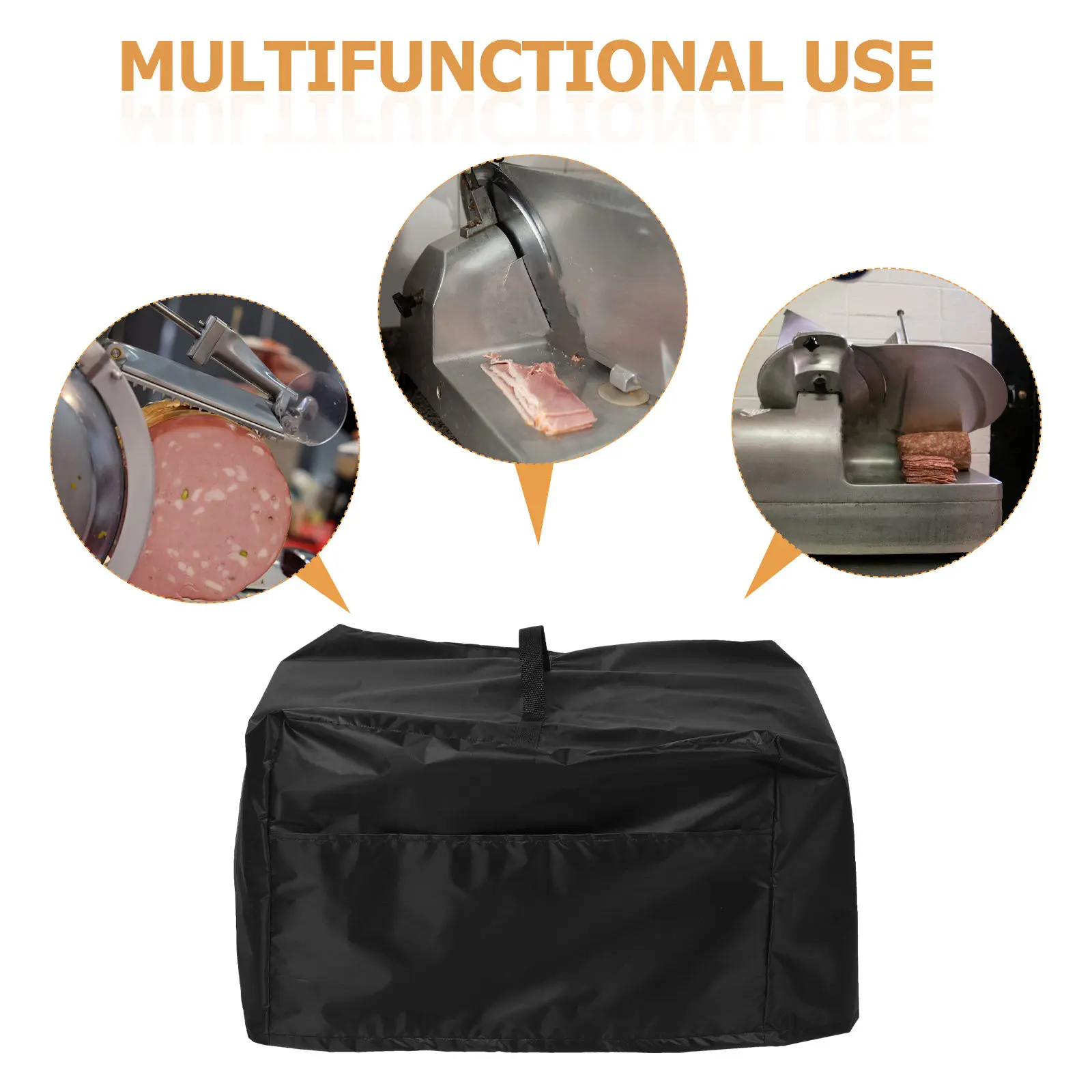 Meat Slicer Dust Cover Waterproof Oilproof Kitchen Appliance Protective Shield 20x17x15 Inch Small Appliance Storage Protector view 5
