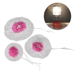 10pcs 65/85/100mm Gas Lantern Mantle Kerosene Gas Lamp Cover Durable Mesh Mantle