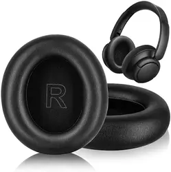 Almohadillas de repuesto para auriculares Anker Soundcore Q30 y Anker Q35, almohadillas para los oídos Life Q30 con piel sintética