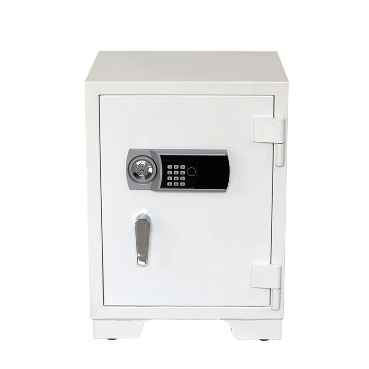 Bank Home Office Fireproof Safe Box With Electronic Digital And Fingerprint Locks For Document Deposit