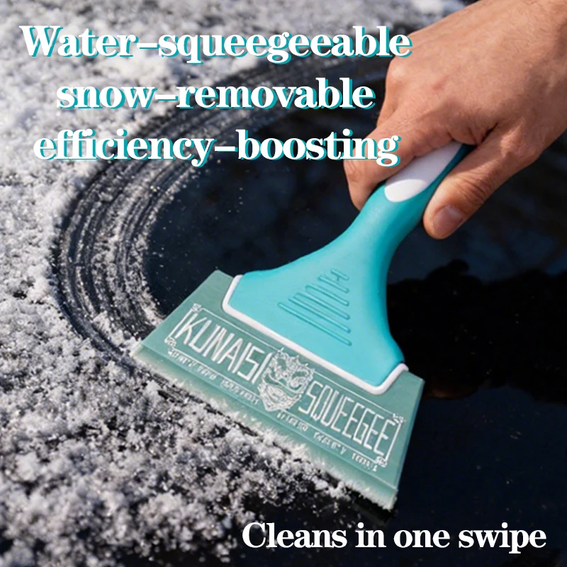 Car window film squeegee, film application scraper, rubber squeegee, water and bubble removal squeegee for window film