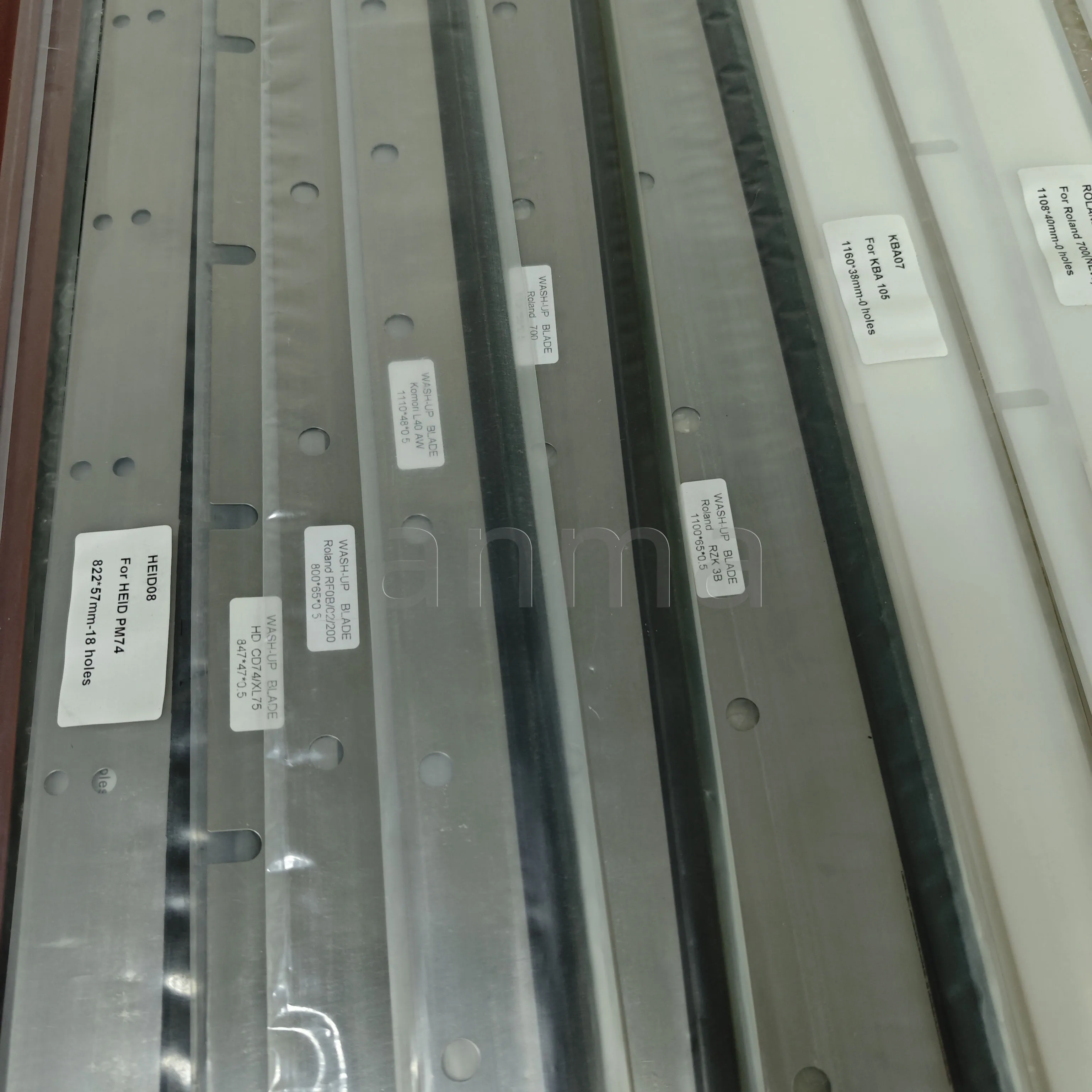 

5 Piece Heidelberg CD74/XL75 wash up blade Length 847mm width 47mm offset printing machine Parts L2.010.403