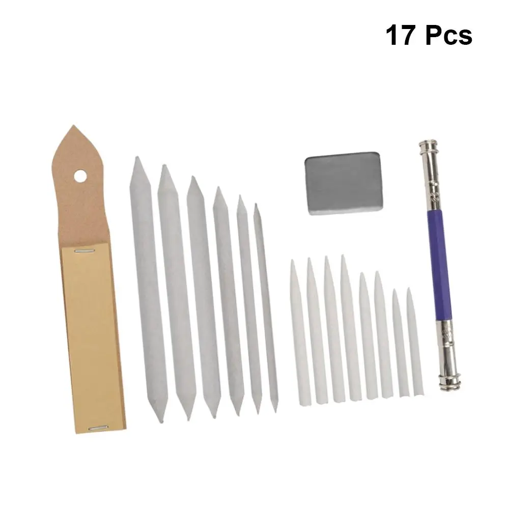 

Blending Paper Stump Sketch Set Drawing Tools Charcoal Erasable S paper Supplies Compressed Paper Stumps Tortillions