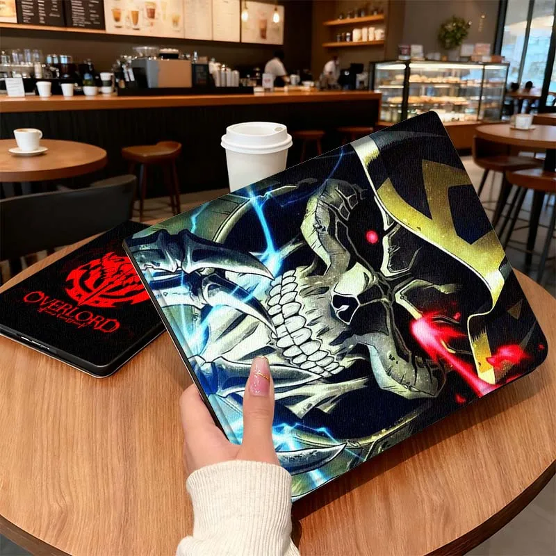 

O-Overlords Anime pattern Tablet Case For iPad Pro Air 5th 6th 7th 13 M3 M4 M5 12.9 13.3 inch 2018 2022 2024 2025
