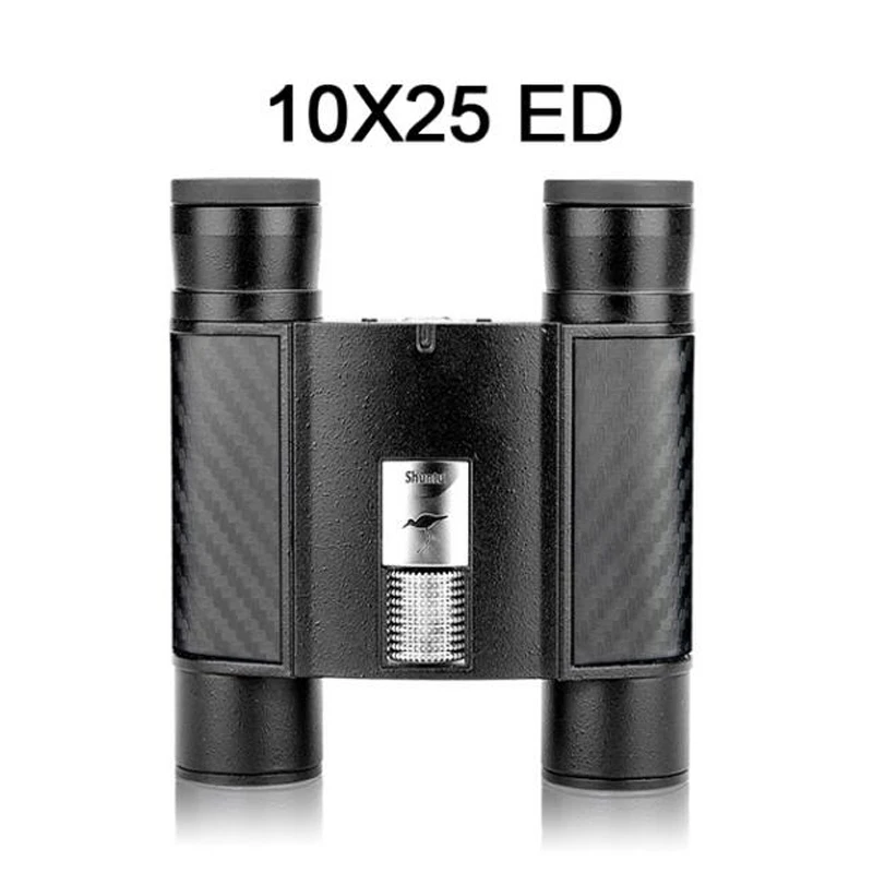 Shuntu 8X20 10X25 Ed Verrekijker Waterdichte Smc Coating Oculair Bak4 Prisma Optica Draagbare Vouwbare Telescoop Voor Kamperen Jacht - afbeelding 1
