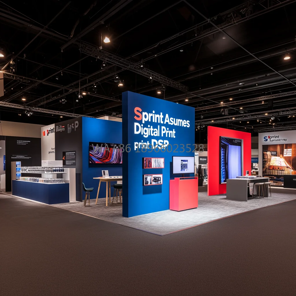 30x30ft Custom Trade Show Booth Design Event Exhibit Backlit Expo Display Modular Exhibition Booth Fair Stall Expo Stand