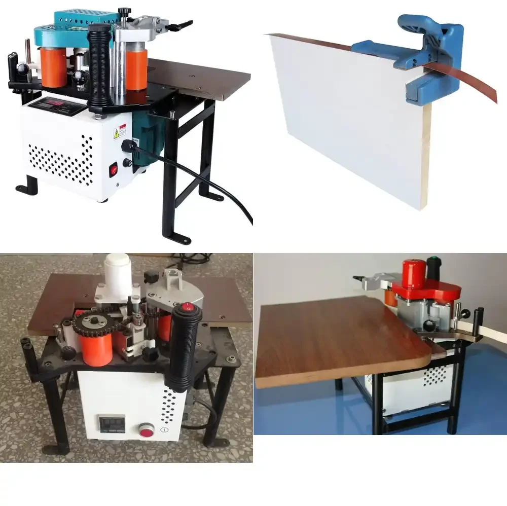 

Portable Edge Banding Machine with Bearing Core Components 15kw Motor 1 Year Warranty for DIY Woodworking Small Boards
