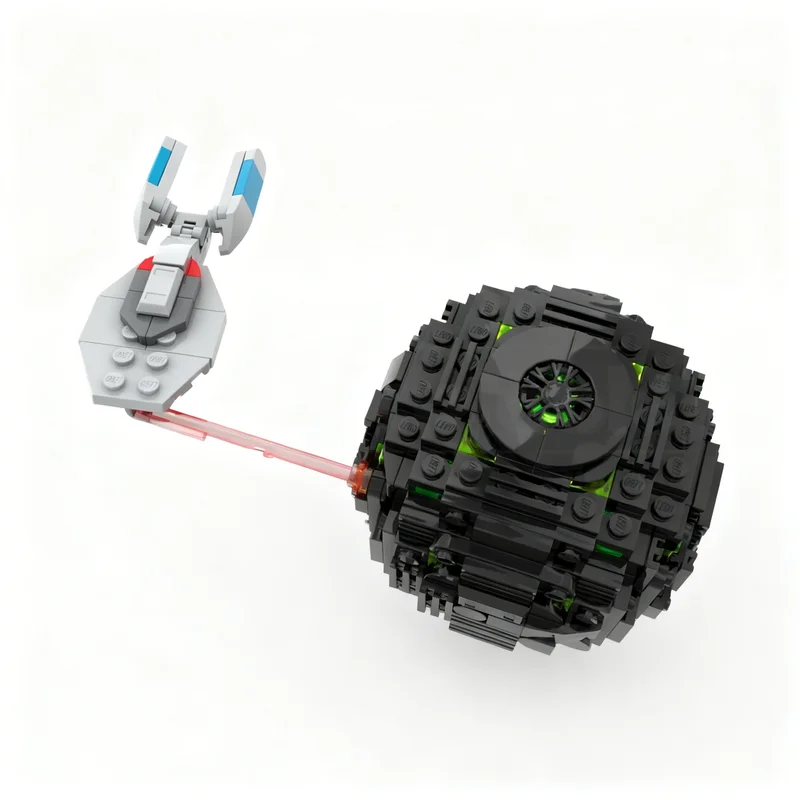 363pcs MOC Star Trek First Contact Borg Attack Space Model Building Christmas Gifts Blocks Toys Construction DIY Creative Idea