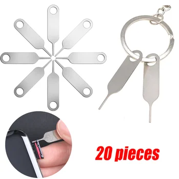 Universele Sim Kaart Lade Pin Uitwerpen Verwijderen Naald Opener Ejector Voor Algemene Mobiele Sim-kaart Ejector Tool Voor Iphone Samsung