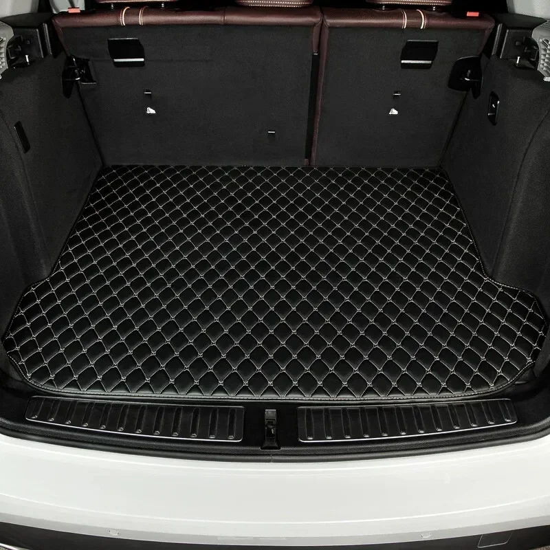 Tapis de coffre de voiture de Style personnalisé, pour Peugeot 408 5008 508 2011-2017 2018-2022, détails intérieurs, accessoires automobiles
