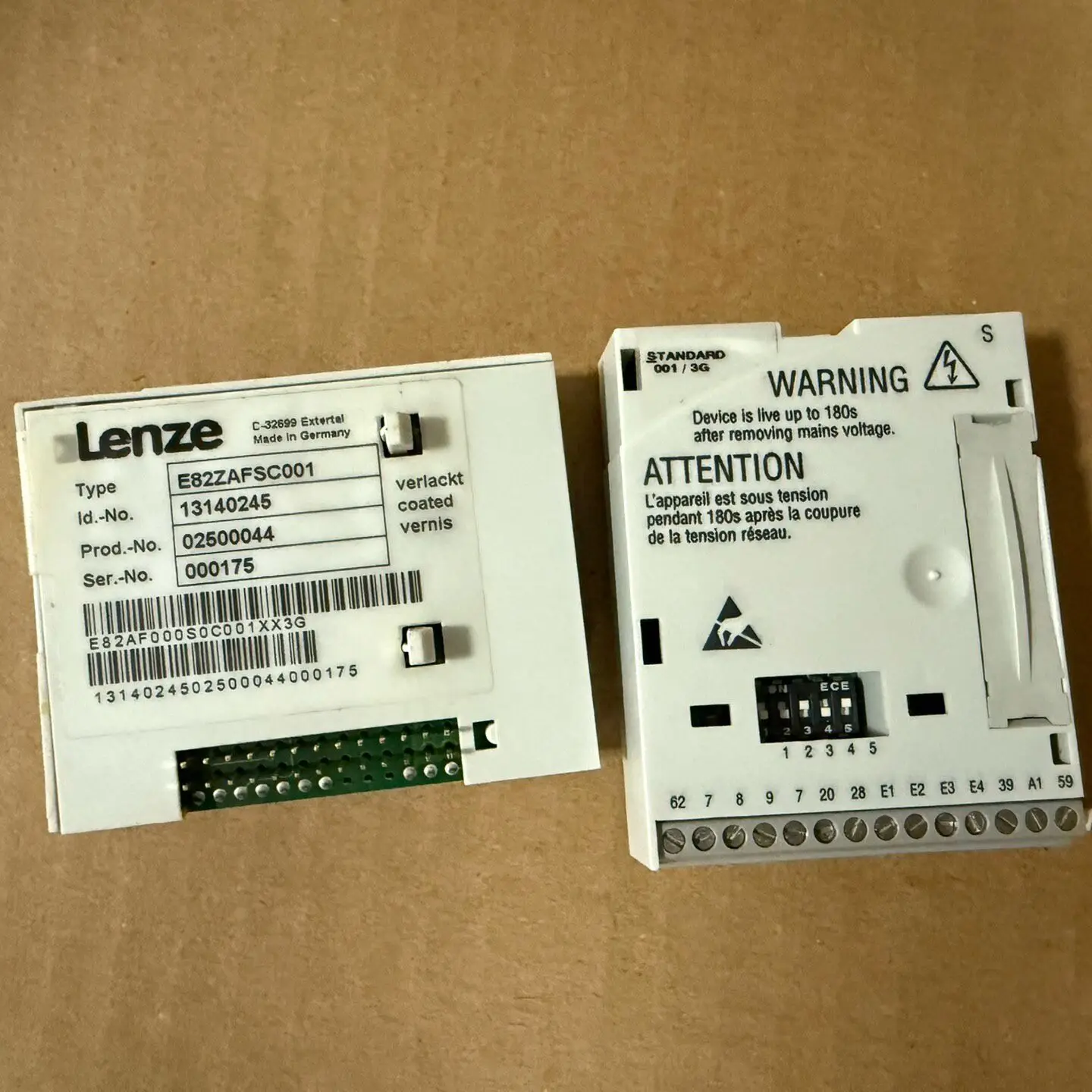 E82ZAFSC001 Lenz Inverter Communication Interface Module 131402