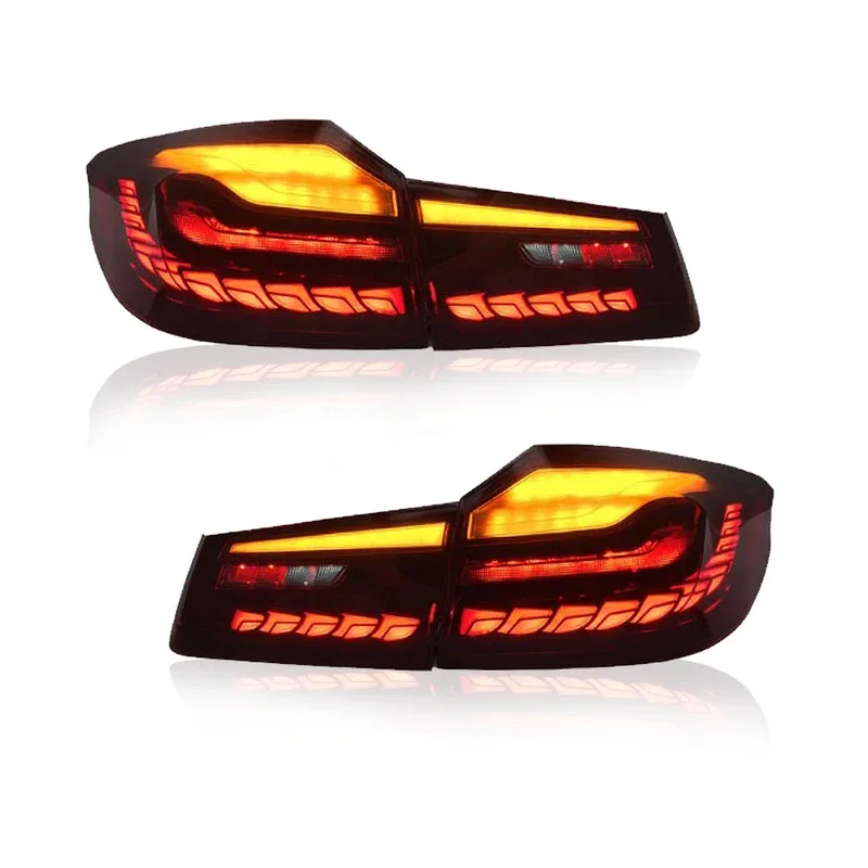 2018-2021 G30 G38 LED Tail Lights Accessories Red Lens Rear Lamp DRL M5 New Condition