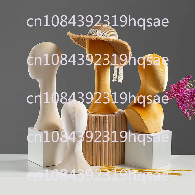 Wig Head Model Props Hat Stand Fake Head Accessories Display Stand Necklace Stand Model Head Can Be Inserted