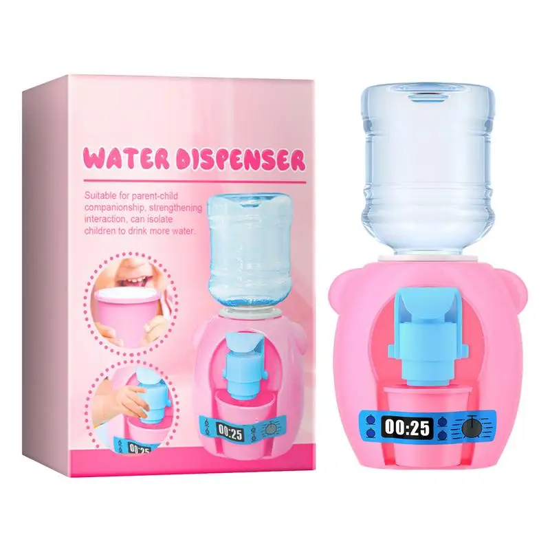 Mini Water Dispenser For Desk Pretend Play Toy Drink Machine Mini Cartoon Water Drinking Toy Educational Pretend Play Toy Drink