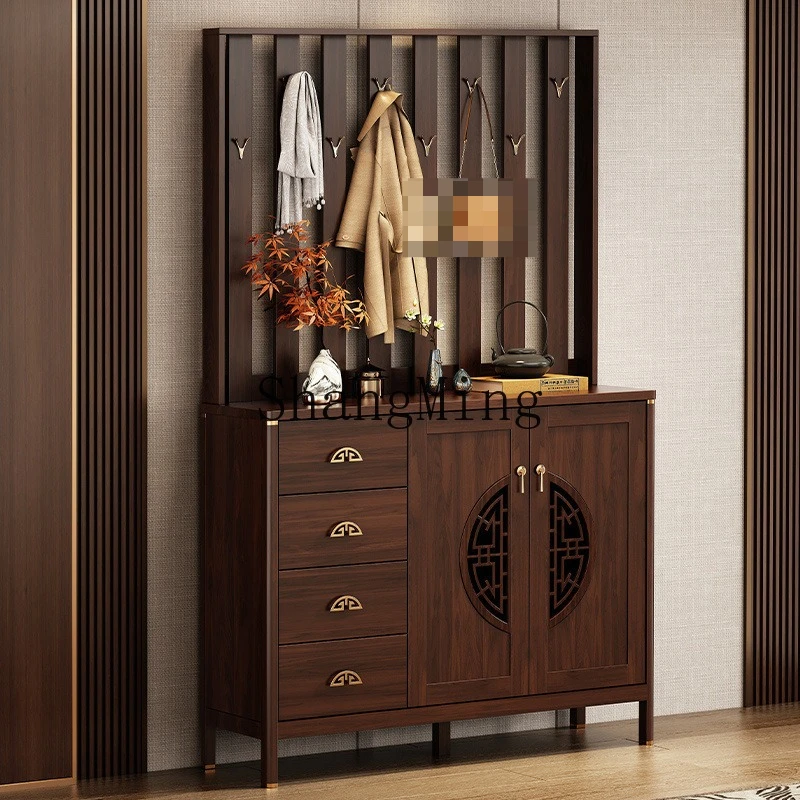 

FG coat rack integrated door entrance door clothes shoe storage cabinet storage artifact entrance shoe rack