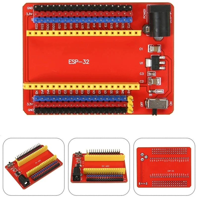 ESP-32 Module ESP32 Core Development Expansion Board Equipped With WROOM-32 Module Is Applicable.