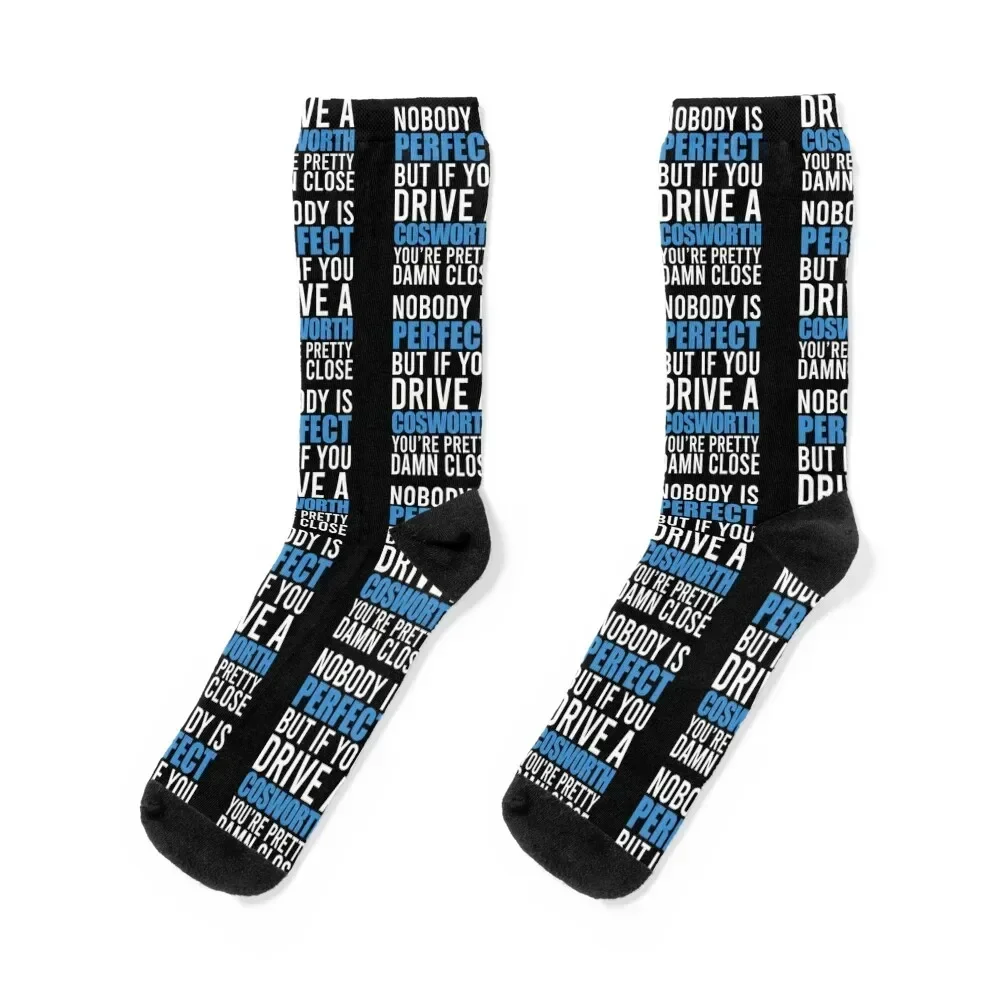 Cosworth Owners white Socks winter gifts FASHION Crossfit Soccer Men Socks Luxury Brand Women's