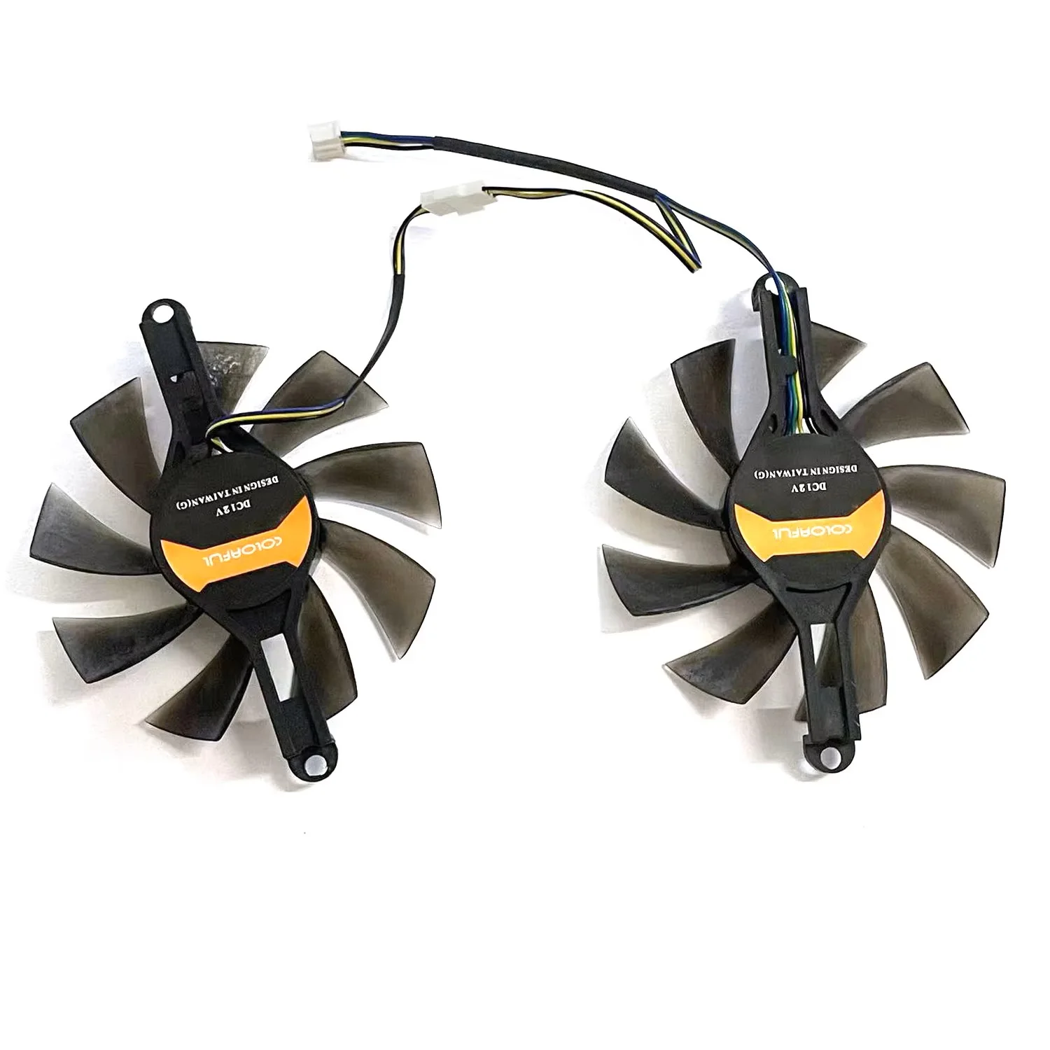 New cooler fan 85MM 4PIN RX 580 GPU fan suitable for SOYO Radeon RX580 8G graphics card cooling view 5