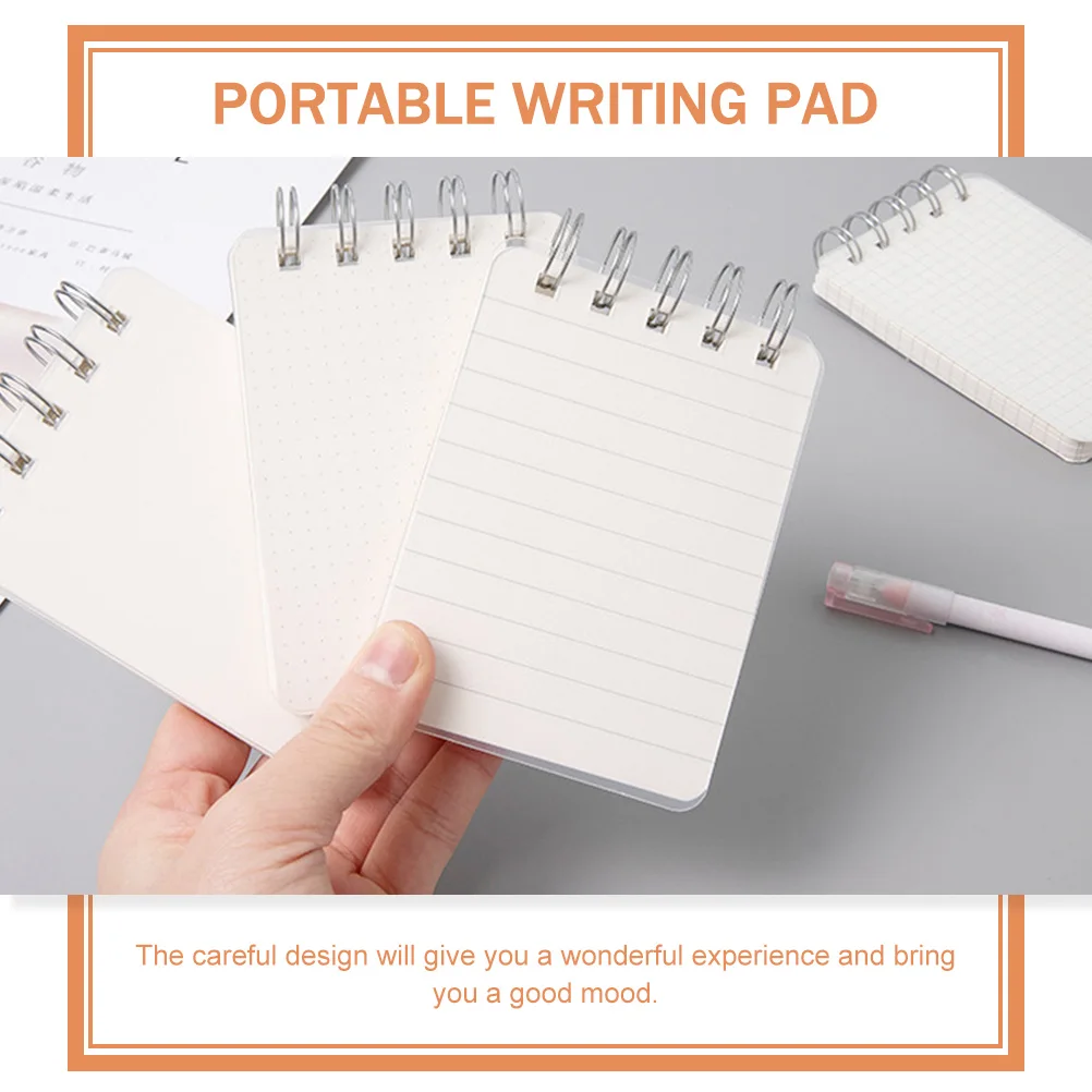 

4pcs Index Cards Simple Paper Office Blank Phonics Flash PP Lightweight Portable Writing Pad Student Card Pocket Note Scientific