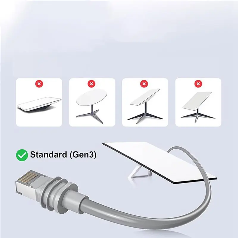 NEW HOT In Stock-SPX To RJ45 Ethernet Cable Adapter For Starlink Satellite For Gen3 V3 IP68 Waterproof SPX To RJ45 Dish Router