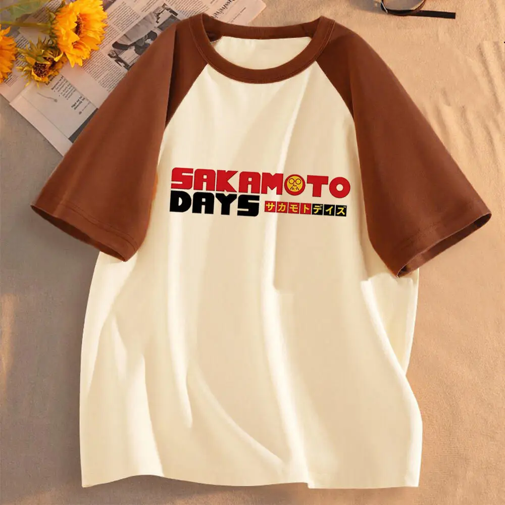 Sakamoto Days t-shirt girl University Pastel 80s Gothic Punk Trendy t-shirt Grunge Colorful anime Graphic Digital Trendy