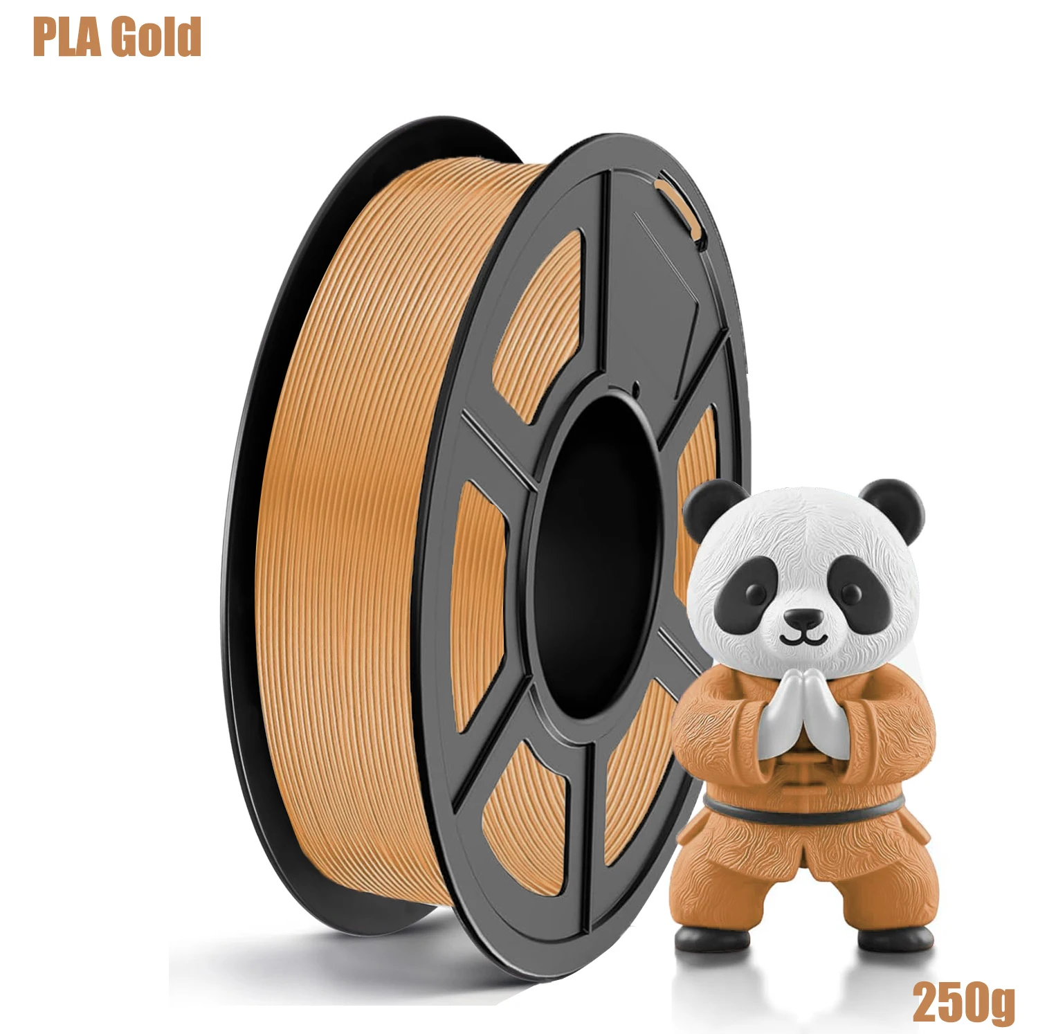

PLA 1.75mm 3D Printer Filament, Dimensional Accuracy +/- 0.02mm,Vacuum Package, Fits for Most FDM 3D Printers, Spool 250g /500g
