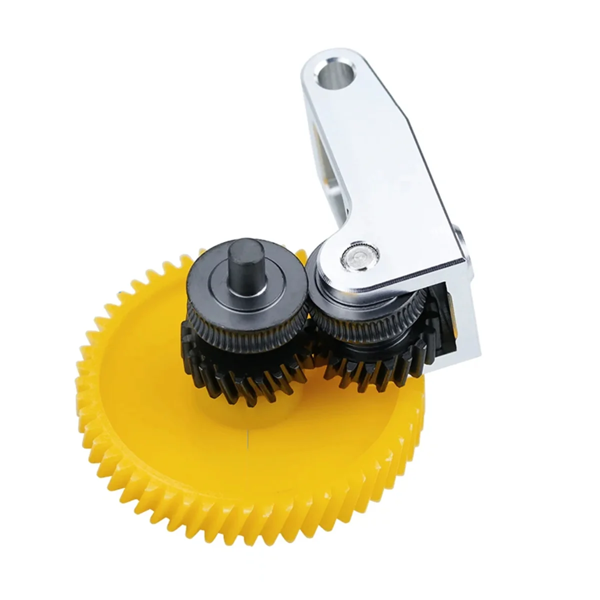 Gran oferta, conjunto de engranaje de extrusora de acero endurecido mejorado para P1S P1P X1 Carbon X1C, accesorios de impresora 3D, amarillo + negro
