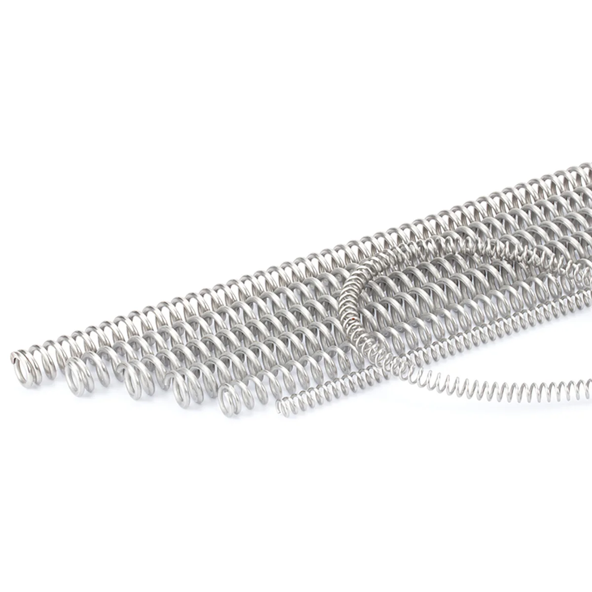 304 Stainless Steel Compression Spring / Steel Wire Diameter 0.3-2mm