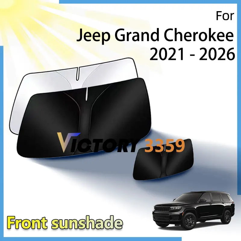 

Солнцезащитный козырек на переднее окно для Jeep Grand Cherokee WL 2024 2025 2021-2026, аксессуары, солнцезащитные козырьки, теплоизоляционные защитные детали