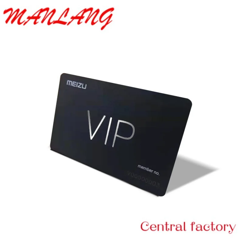 Custom  Non-contact chip RFID card plastic printed card