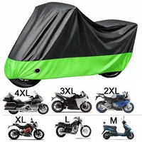 Funda para Motocicleta Impermeable para Todas las Estaciones, Protección UV y Contra el Polvo, 190T, Múltiples Colores, Tallas M, L, XL, 2XL, 3XL, 4XL