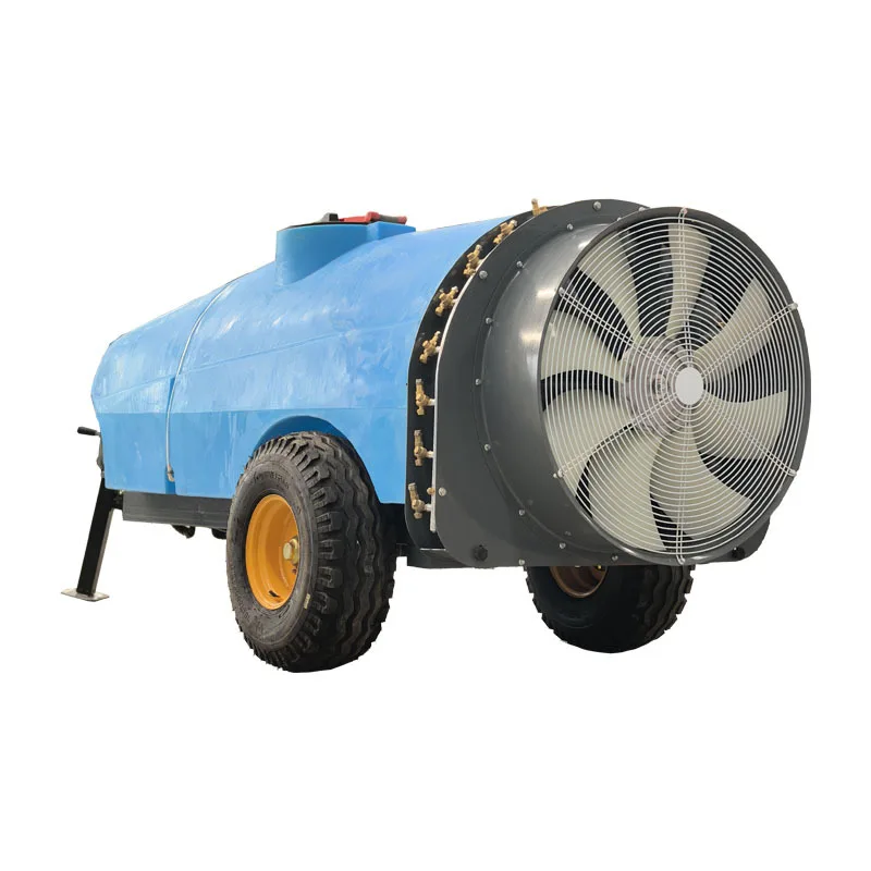 Large Tractor-Pulled Orchard Tree Garden Air-Driven Sprayer 1600-Liter Spray Machine