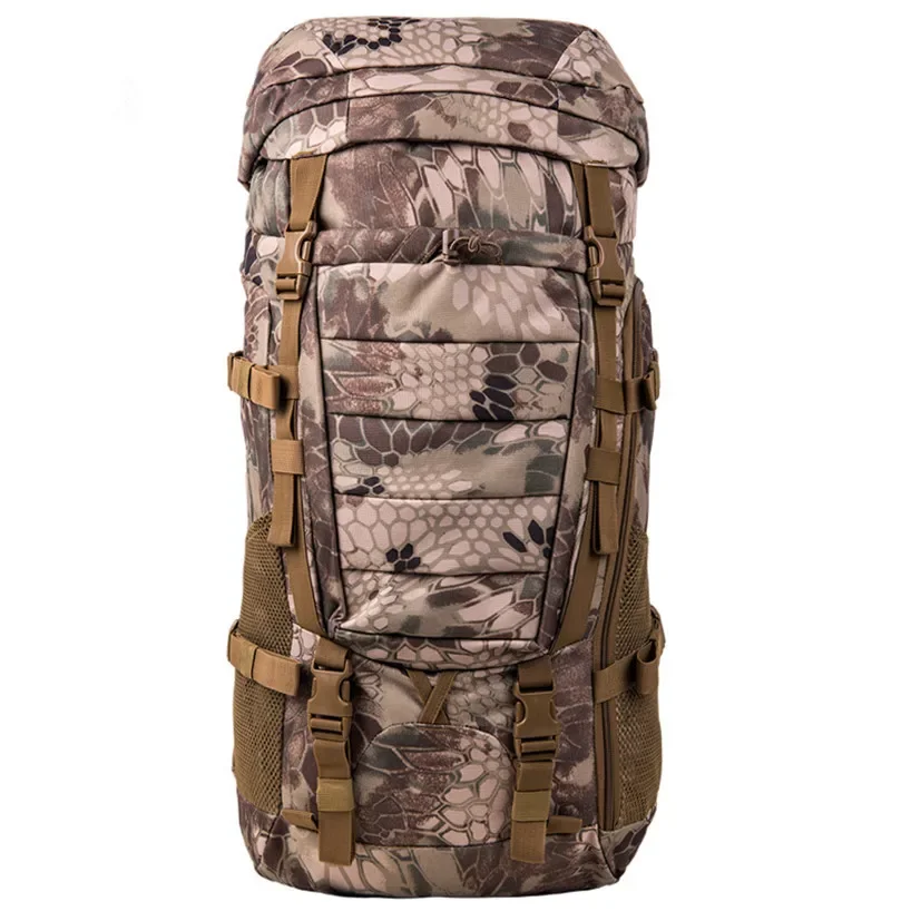 Luggage Bag Double Shoulder Professional Mountaineering Back Waterproof 80 L Men Backpack Travel Pack Baggage Camouflage Handbag