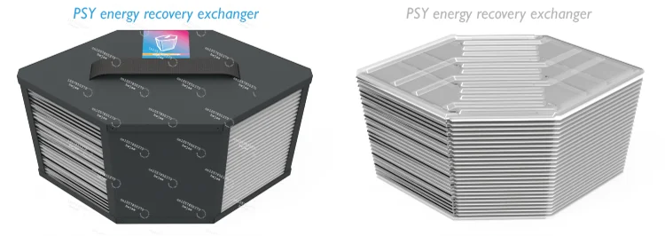 

2025 Energy-saving Hrv Erv Home Hvac System Heat Recovery Ventilation System Unit for House Ventilation