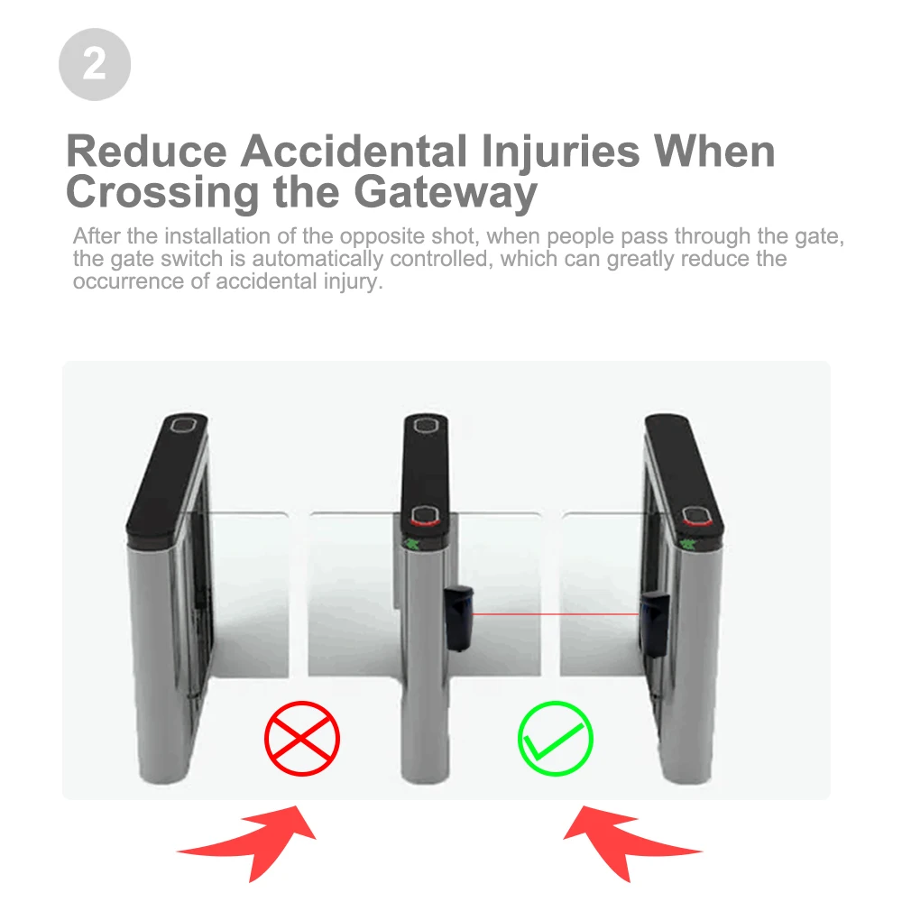 Scimag Barrier Infrared Beam Sensor For Gate Automatic Gate Garage Door Photocell Infrared Sensor Detector Safety Beam Photocell