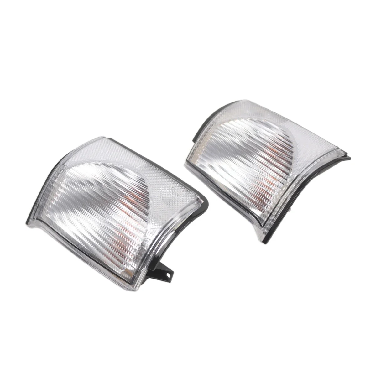 

White 1 Pair Car Left &Right Corner Turn Signal Lamp Corner Lights For Land Rover Discovery 2 1999-2002 XBD100880 XBD100870