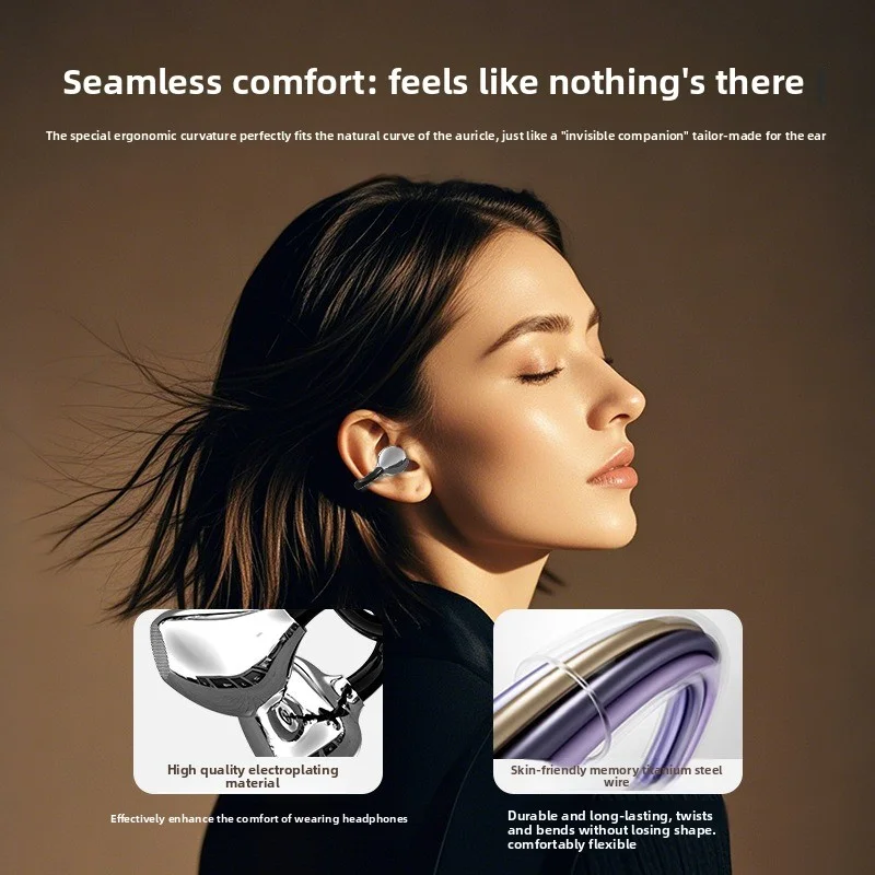 Q108 New High-Quality Wireless Bluetooth Headphones with Digital Display and Multi-Language Translation and Long Battery Life